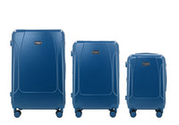 ISAAC MIZRAHI LUNA 3-Piece Luggage Set – Lightweight Expandable ABS Hard Shell Suitcases with Spinner Wheels (28”/24”/20”) – Designer Travel Set