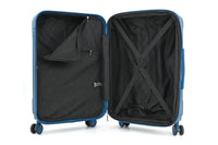 ISAAC MIZRAHI LUNA 3-Piece Luggage Set – Lightweight Expandable ABS Hard Shell Suitcases with Spinner Wheels (28”/24”/20”) – Designer Travel Set