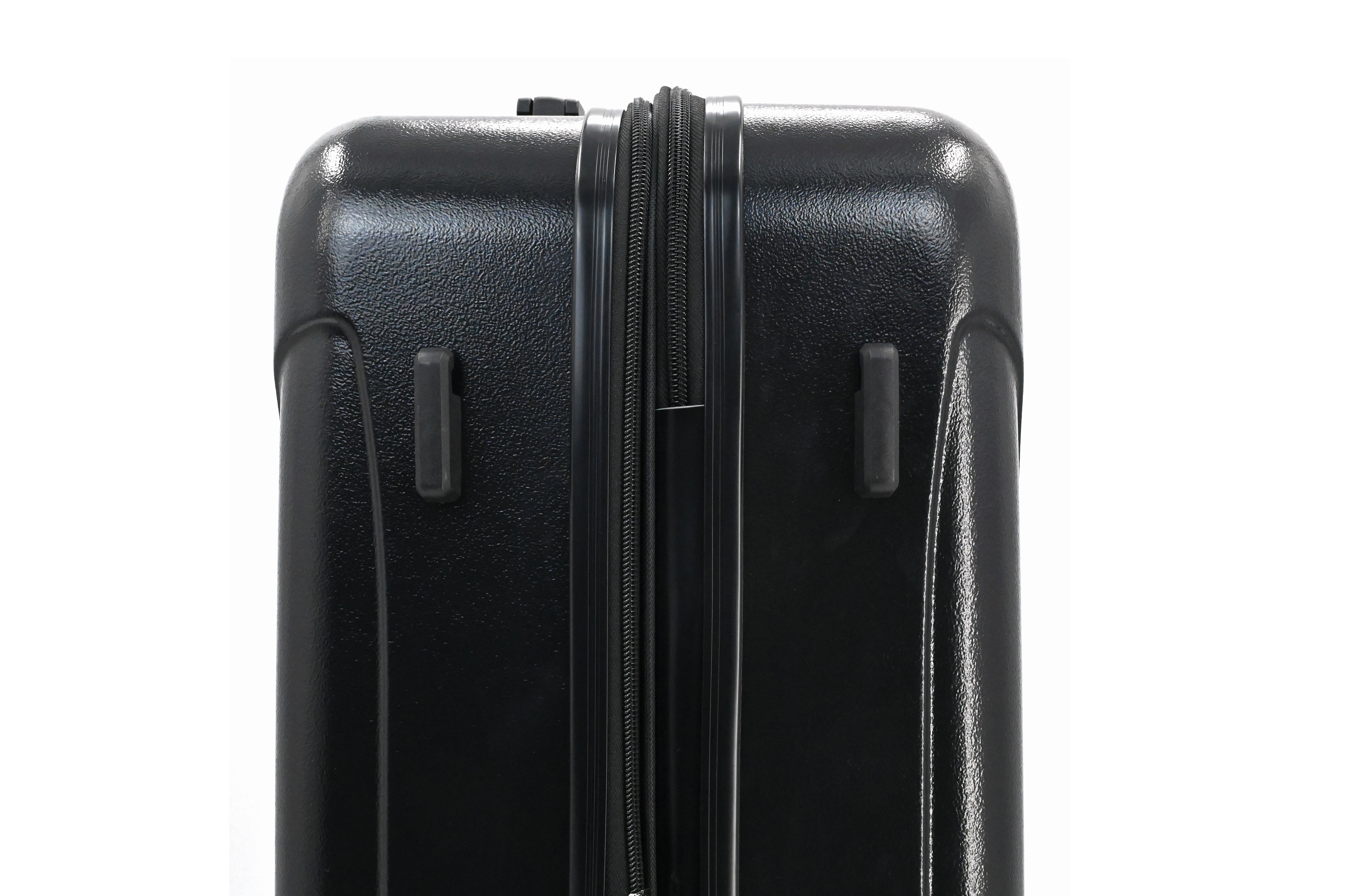 ISAAC MIZRAHI LUNA 3-Piece Luggage Set – Lightweight Expandable ABS Hard Shell Suitcases with Spinner Wheels (28”/24”/20”) – Designer Travel Set