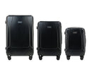ISAAC MIZRAHI LUNA 3-Piece Luggage Set – Lightweight Expandable ABS Hard Shell Suitcases with Spinner Wheels (28”/24”/20”) – Designer Travel Set