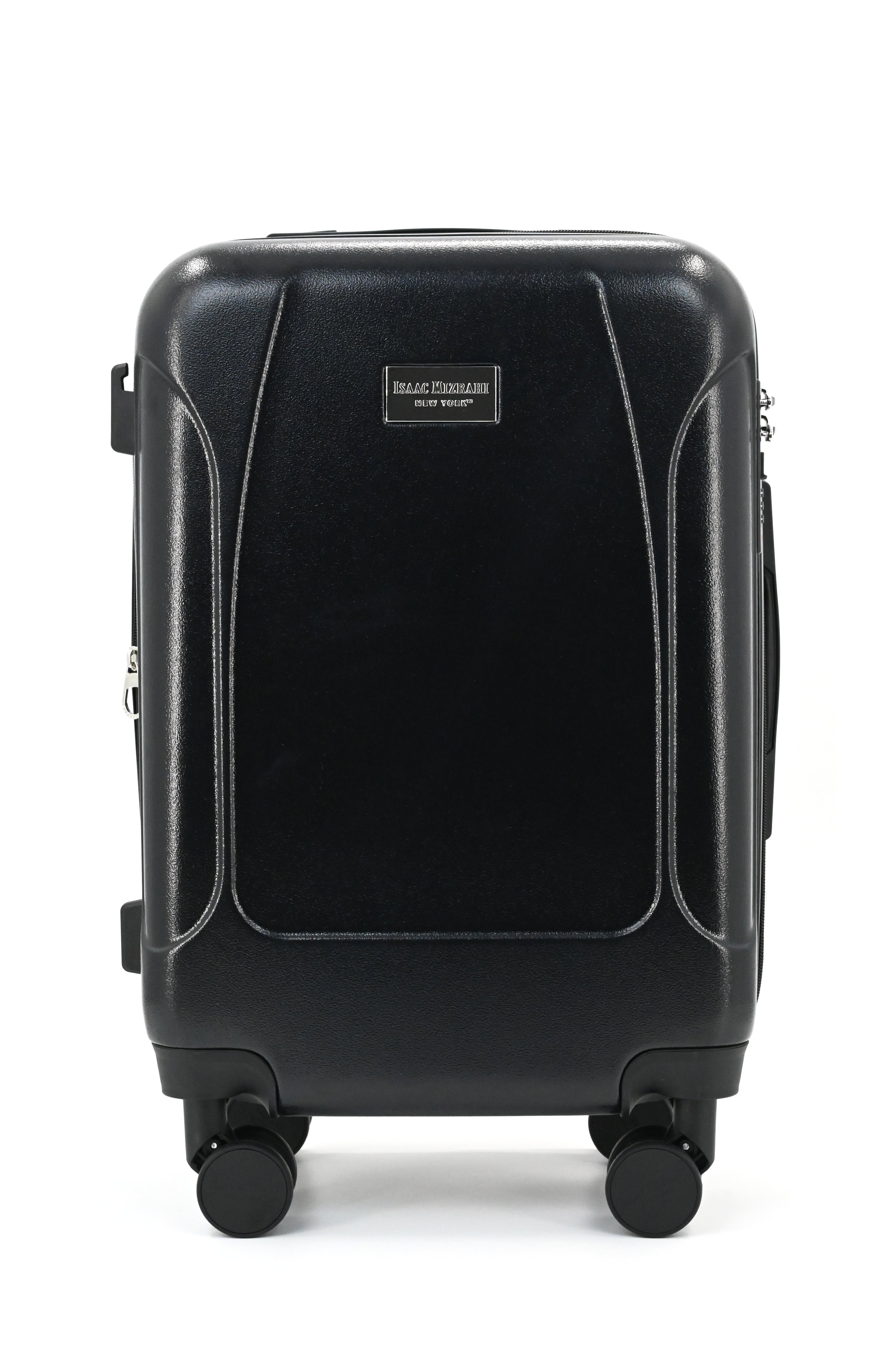 ISAAC MIZRAHI LUNA 3-Piece Luggage Set – Lightweight Expandable ABS Hard Shell Suitcases with Spinner Wheels (28”/24”/20”) – Designer Travel Set