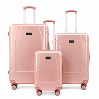 Isaac Mizrahi Luna Lightweight Expandable 3-Piece Luggage Set