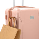 Isaac Mizrahi Luna Lightweight Expandable 3-Piece Luggage Set