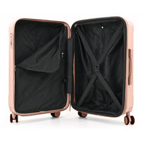 Isaac Mizrahi Luna Lightweight Expandable 3-Piece Luggage Set