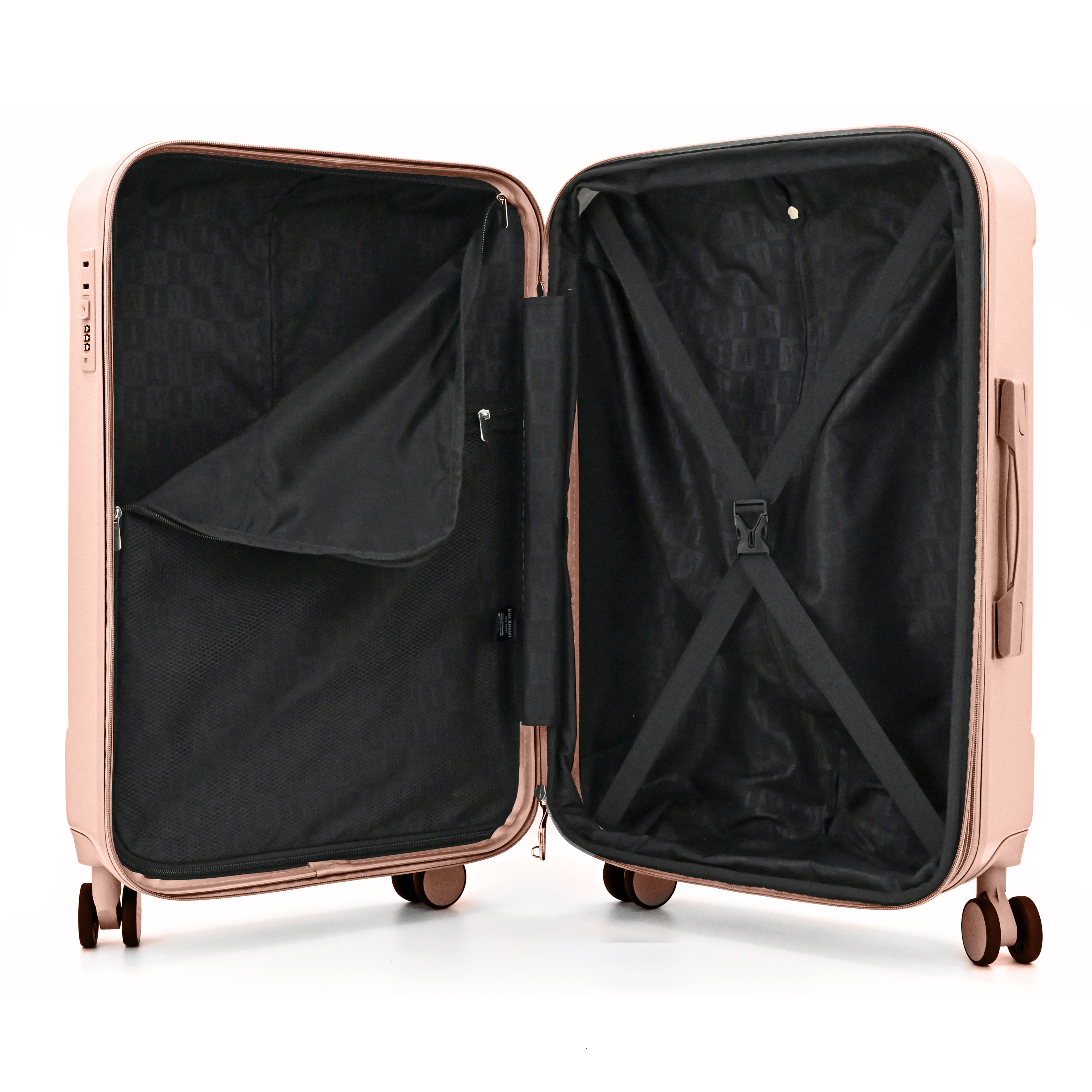 Isaac Mizrahi Luna Lightweight Expandable 3-Piece Luggage Set