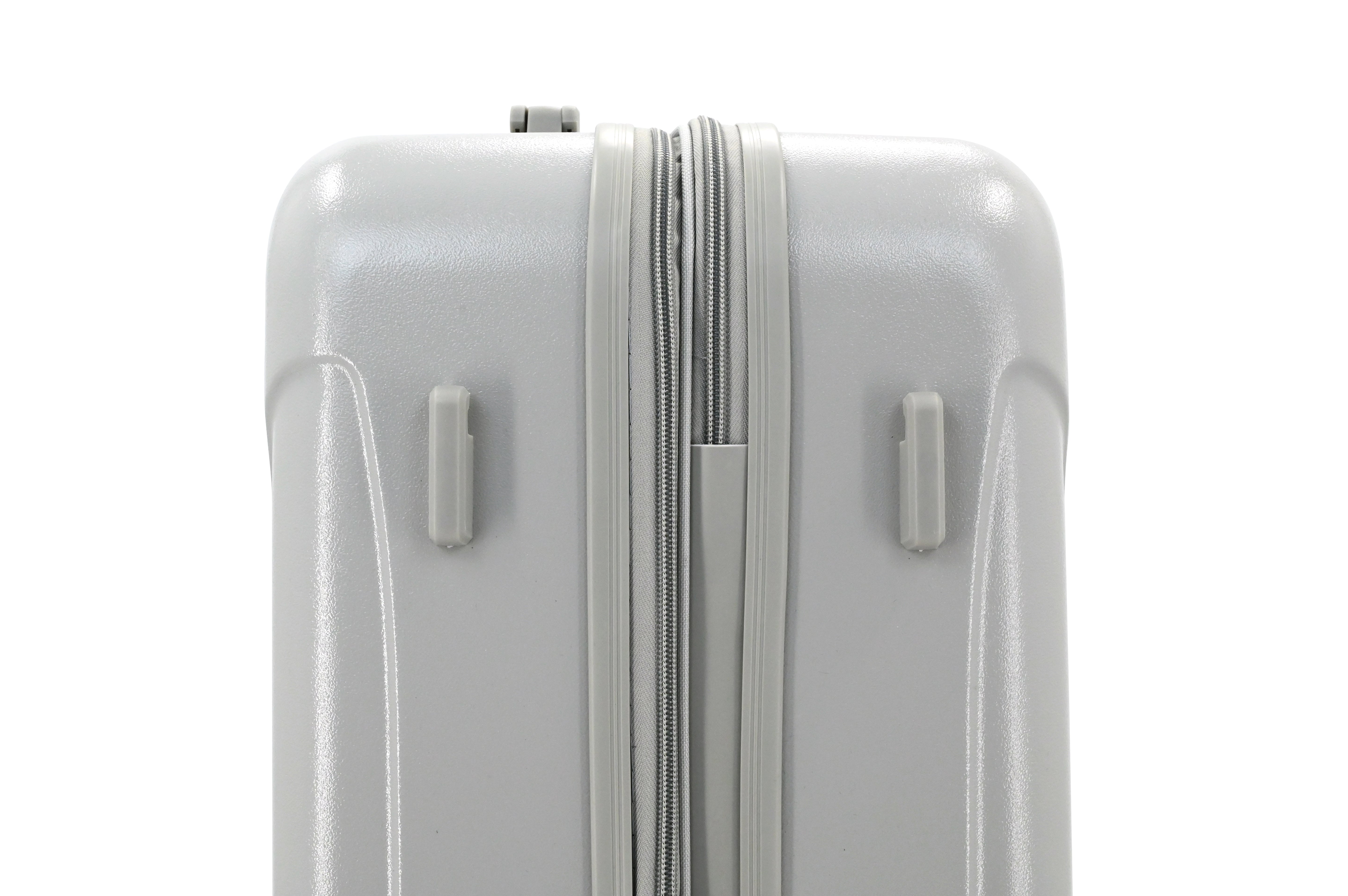 ISAAC MIZRAHI LUNA 3-Piece Luggage Set – Lightweight Expandable ABS Hard Shell Suitcases with Spinner Wheels (28”/24”/20”) – Designer Travel Set