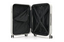 ISAAC MIZRAHI LUNA 3-Piece Luggage Set – Lightweight Expandable ABS Hard Shell Suitcases with Spinner Wheels (28”/24”/20”) – Designer Travel Set