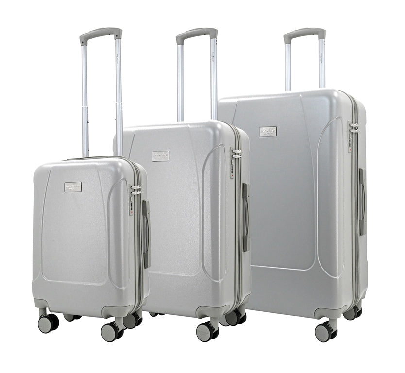 ISAAC MIZRAHI LUNA 3-Piece Luggage Set – Lightweight Expandable ABS Hard Shell Suitcases with Spinner Wheels (28”/24”/20”) – Designer Travel Set