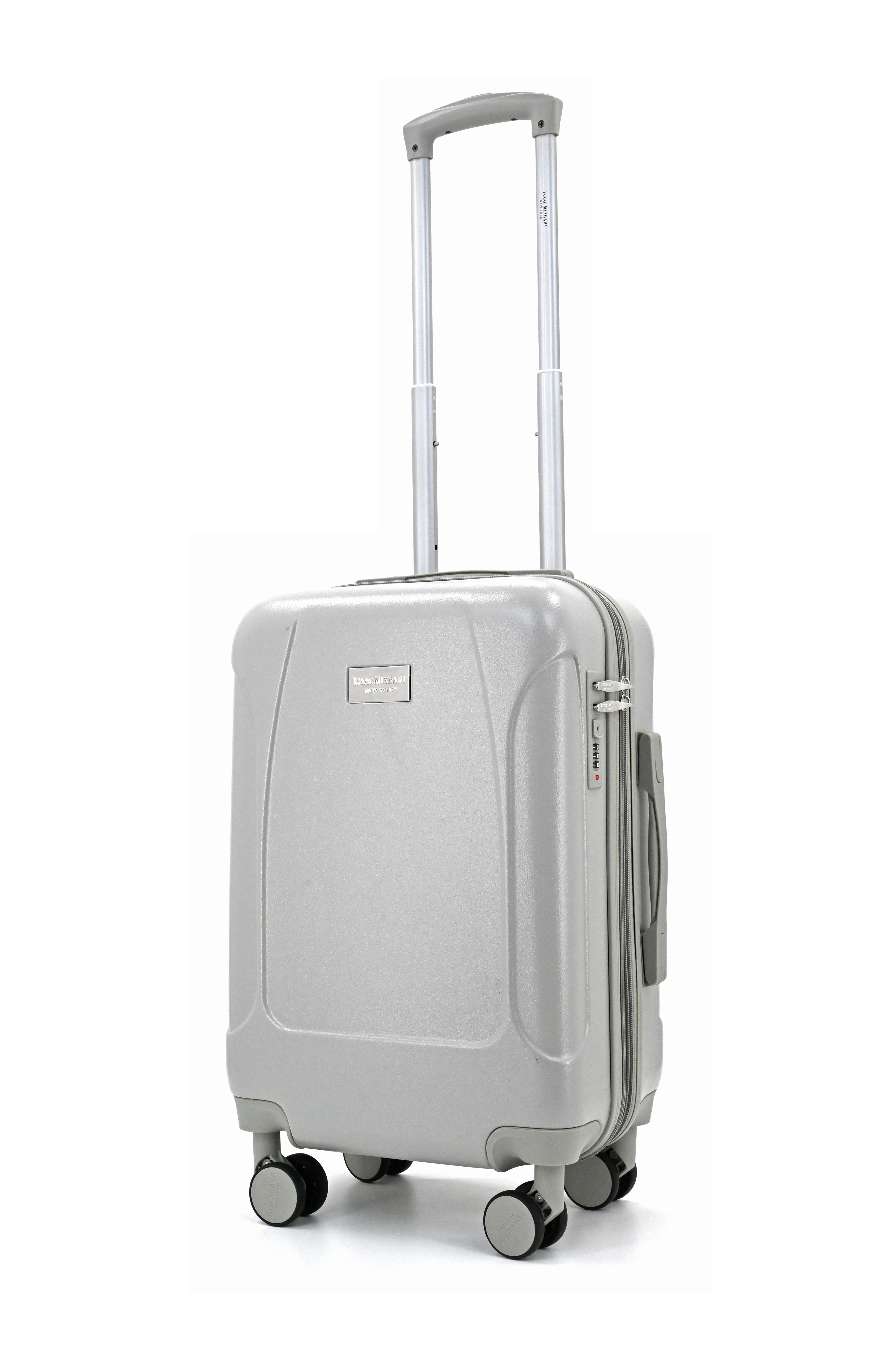 ISAAC MIZRAHI LUNA 3-Piece Luggage Set – Lightweight Expandable ABS Hard Shell Suitcases with Spinner Wheels (28”/24”/20”) – Designer Travel Set
