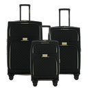 Isaac Mizrahi Victoria Softside Lightweight Expandable 3-Piece Luggage Set