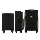 Isaac Mizrahi Victoria Softside Lightweight Expandable 3-Piece Luggage Set