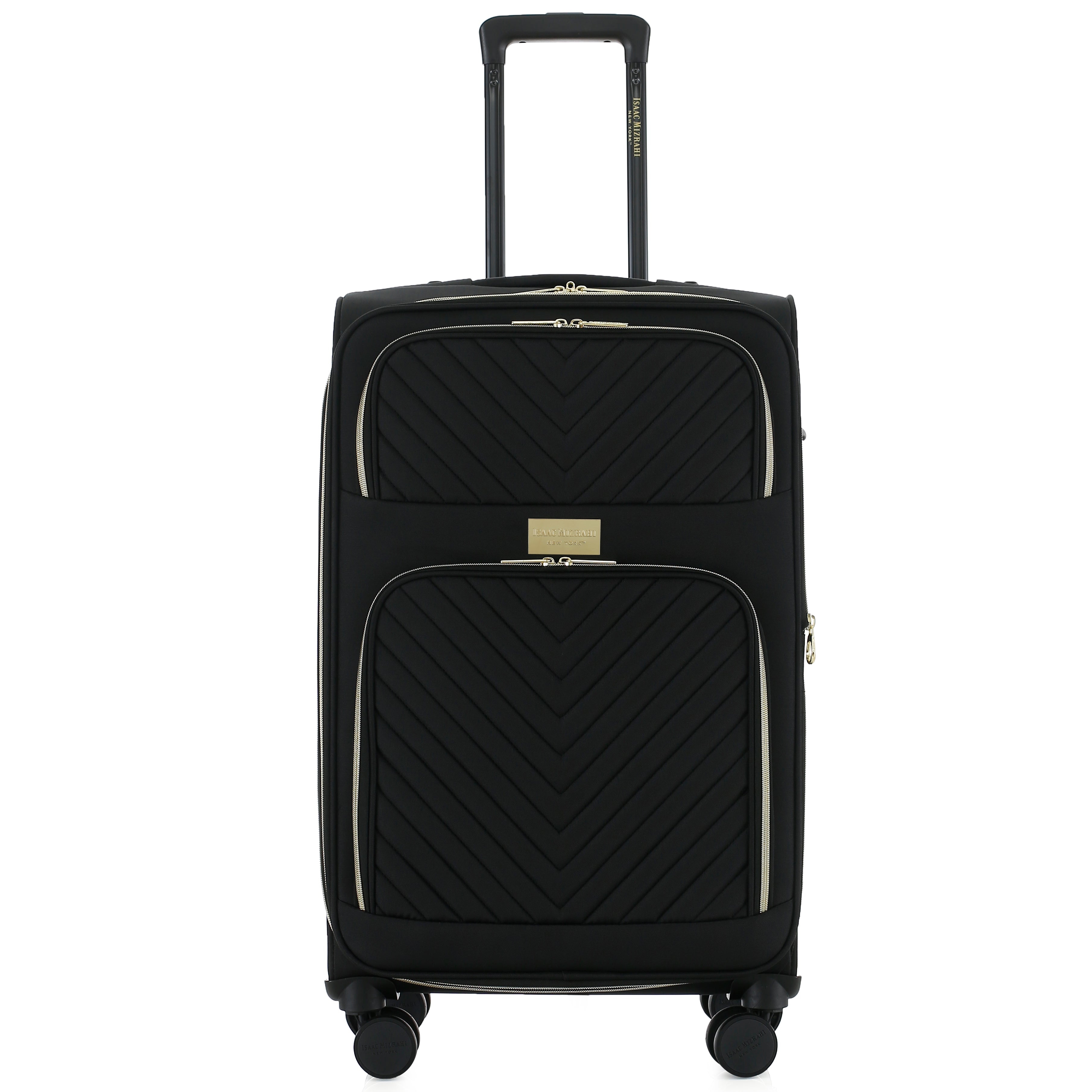 Isaac Mizrahi Victoria Softside Lightweight Expandable 3-Piece Luggage Set