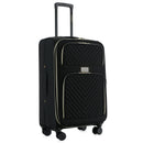Isaac Mizrahi Victoria Softside Lightweight Expandable 3-Piece Luggage Set