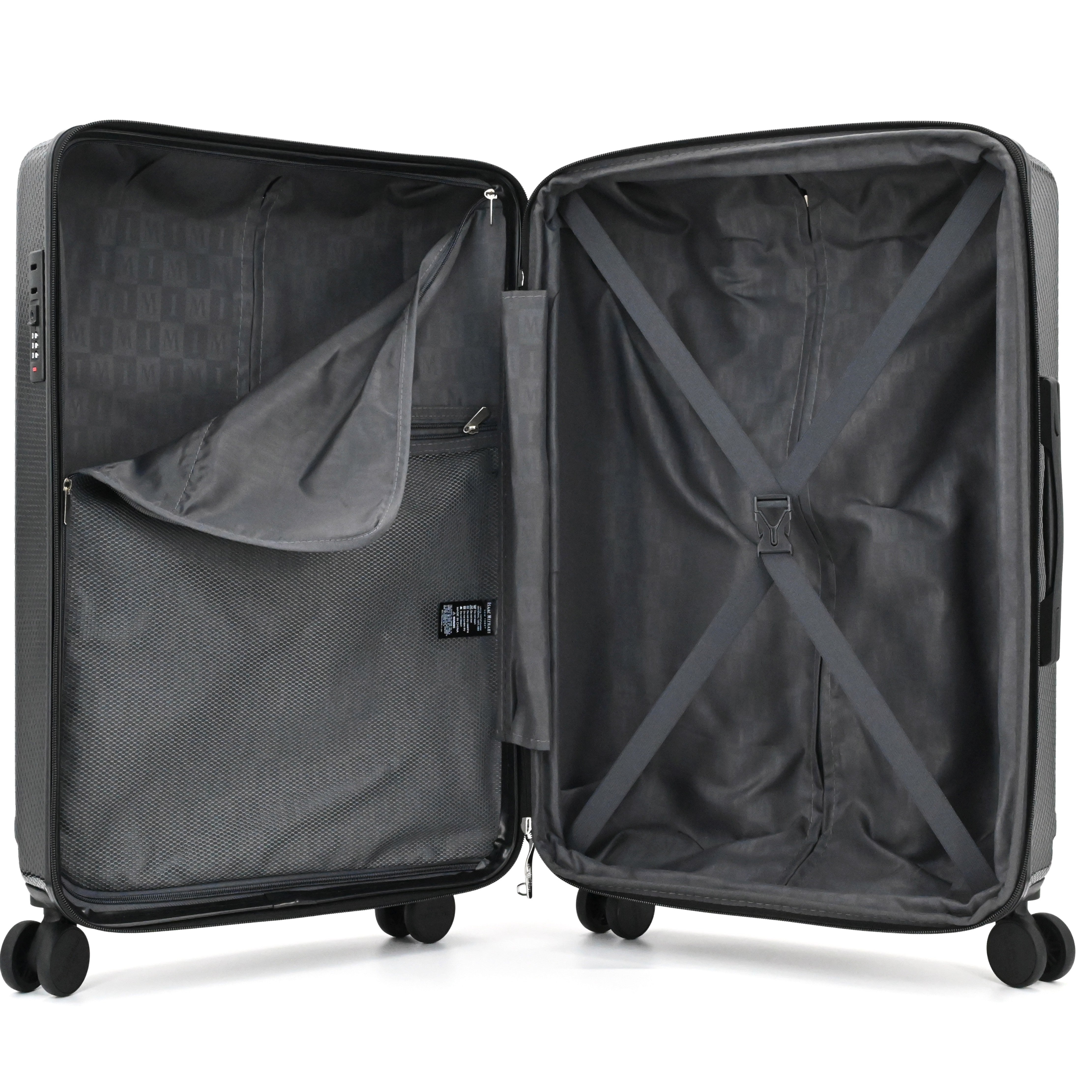 Isaac Mizrahi Victoria Softside Lightweight Expandable 3-Piece Luggage Set