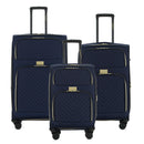 Isaac Mizrahi Victoria Softside Lightweight Expandable 3-Piece Luggage Set