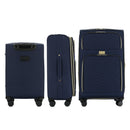 Isaac Mizrahi Victoria Softside Lightweight Expandable 3-Piece Luggage Set