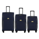 Isaac Mizrahi Victoria Softside Lightweight Expandable 3-Piece Luggage Set