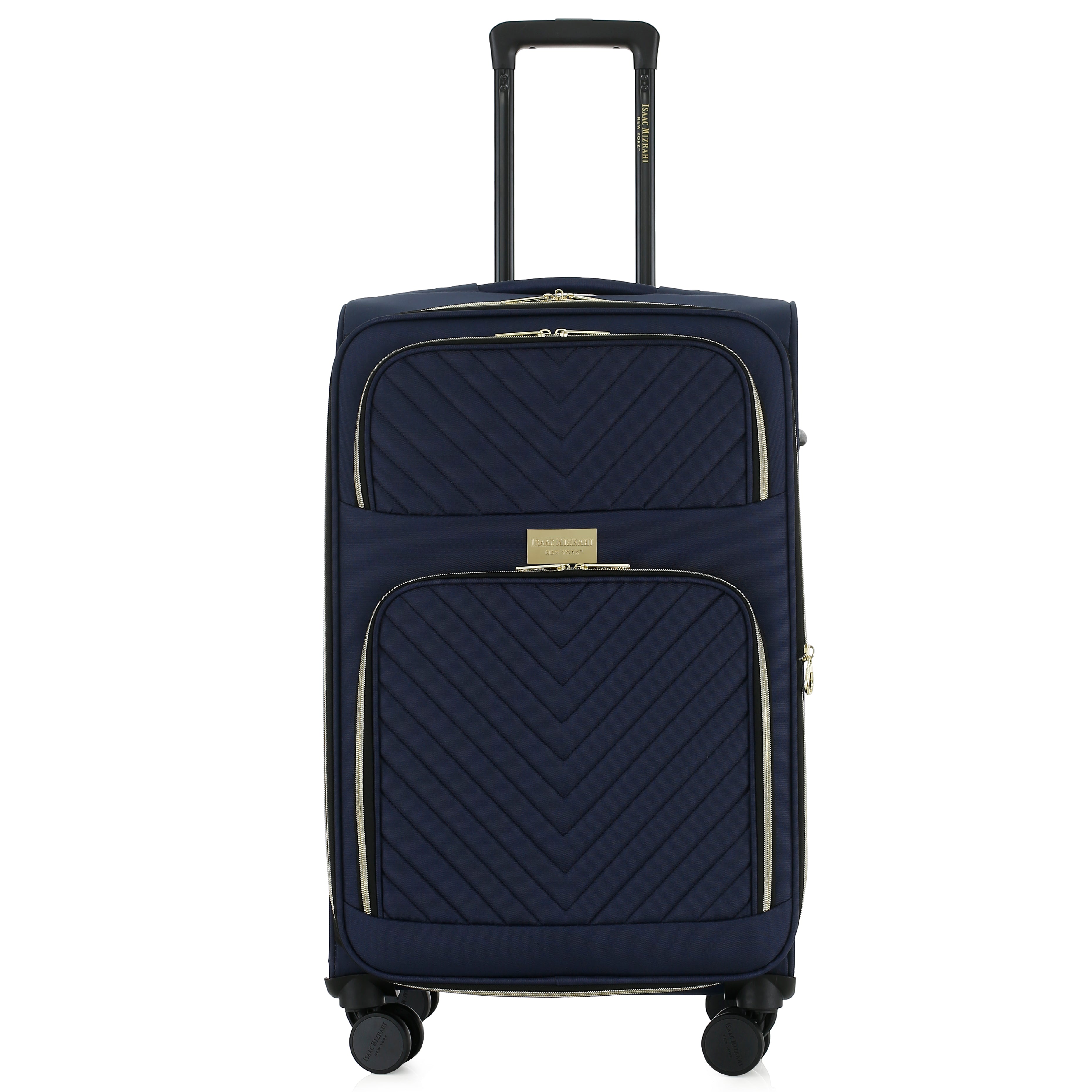 Isaac Mizrahi Victoria Softside Lightweight Expandable 3-Piece Luggage Set