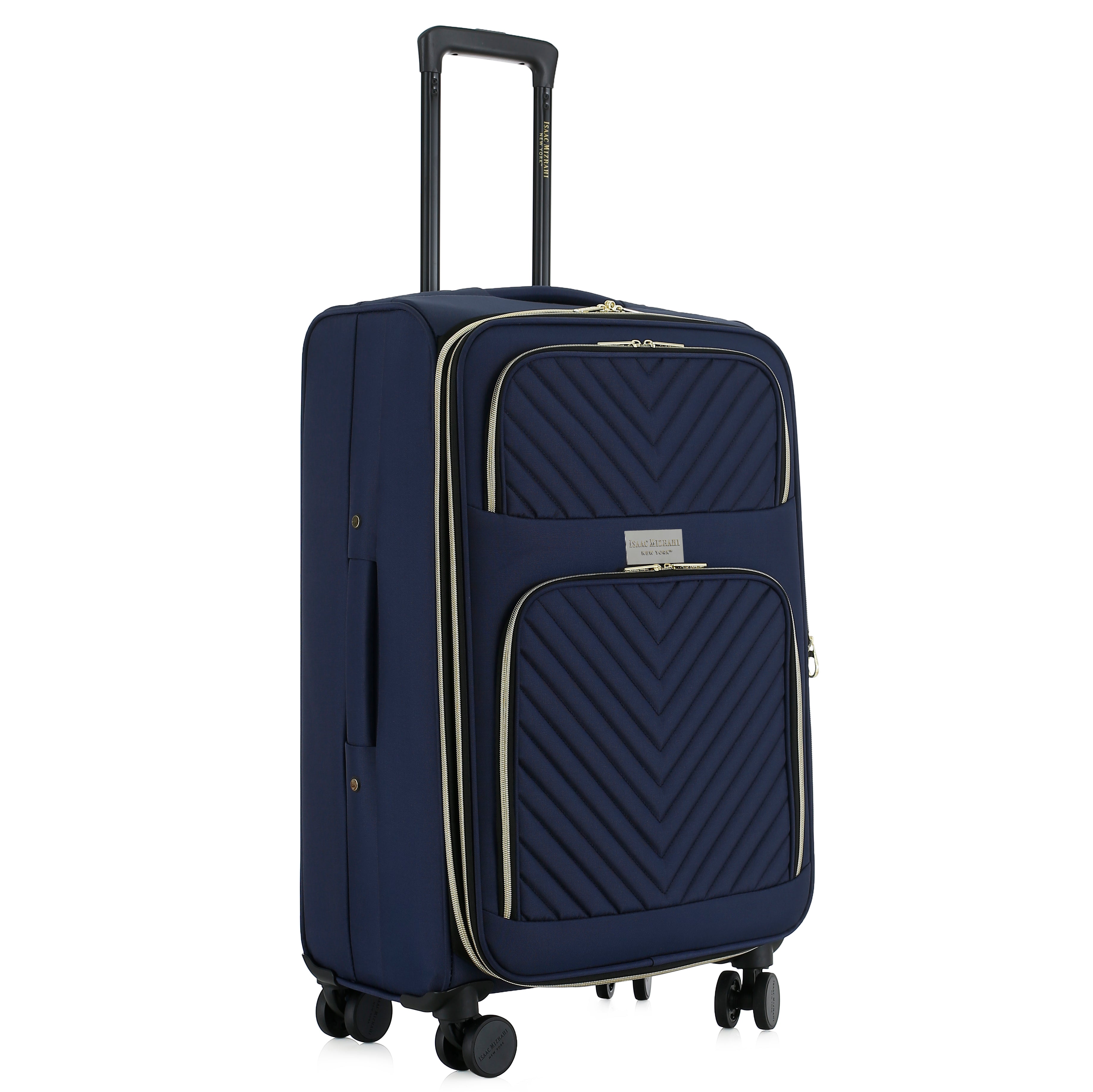 Isaac Mizrahi Victoria Softside Lightweight Expandable 3-Piece Luggage Set