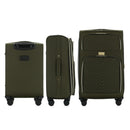 Isaac Mizrahi Victoria Softside Lightweight Expandable 3-Piece Luggage Set