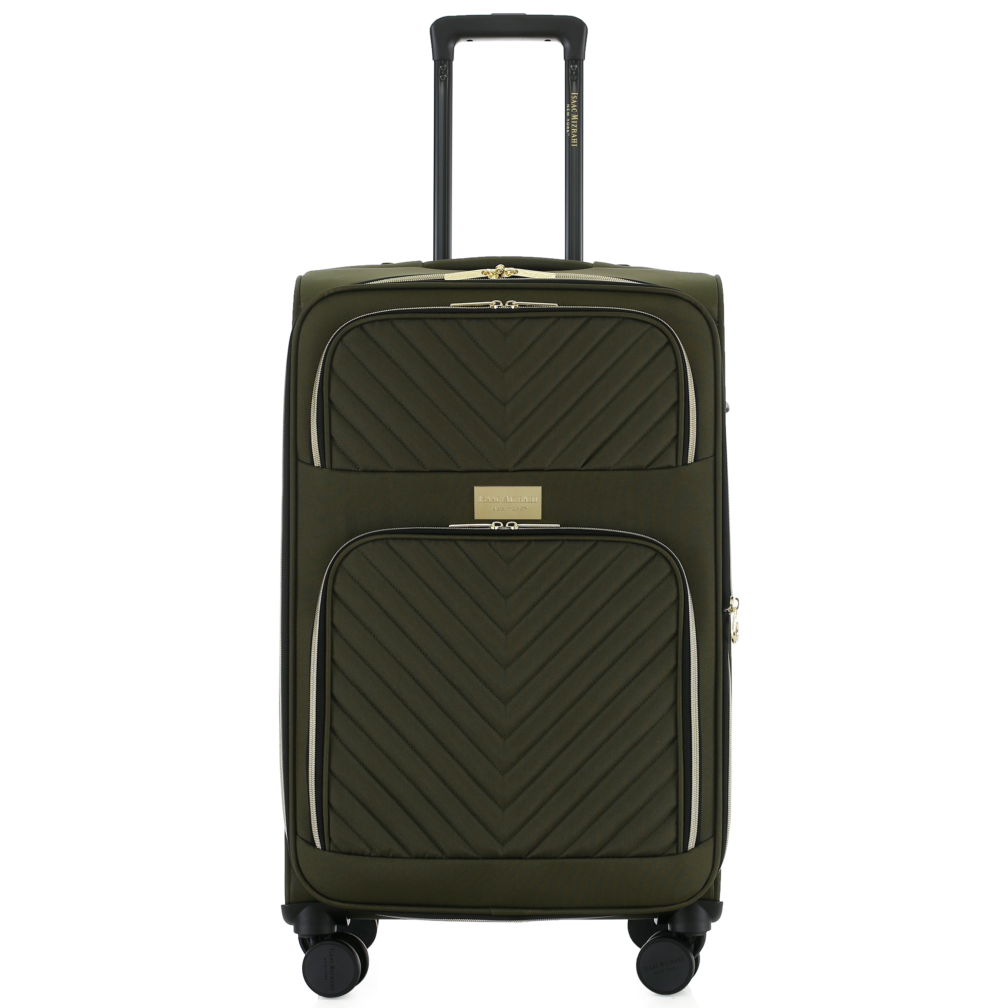 Isaac Mizrahi Victoria Softside Lightweight Expandable 3-Piece Luggage Set