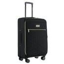 Isaac Mizrahi Monroe Softside Lightweight Expandable 3-Piece Luggage Set