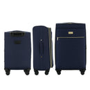Isaac Mizrahi Monroe Softside Lightweight Expandable 3-Piece Luggage Set