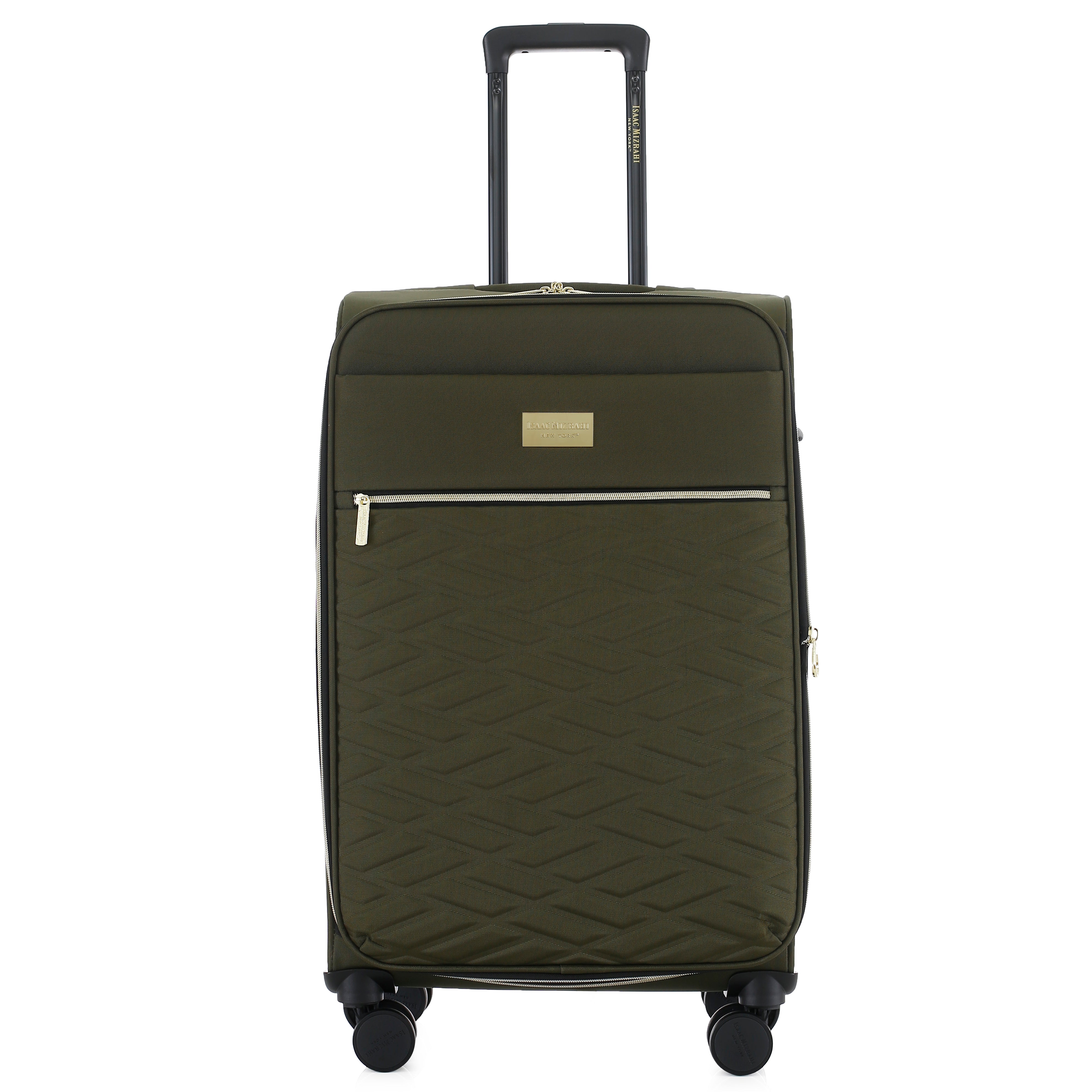 Isaac Mizrahi Monroe Softside Lightweight Expandable 3-Piece Luggage Set