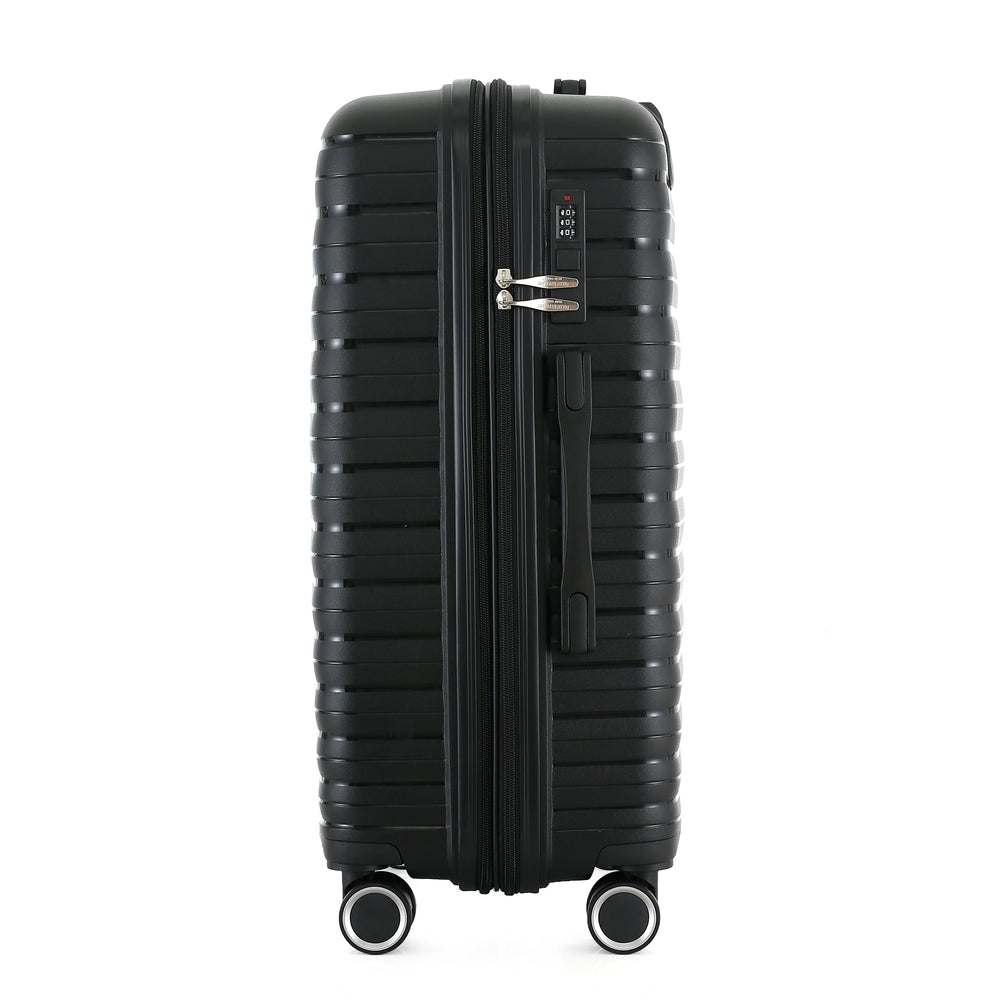 Isaac Mizrahi Arlo 28 Inch Large Spinner Expandable Hardside Luggage