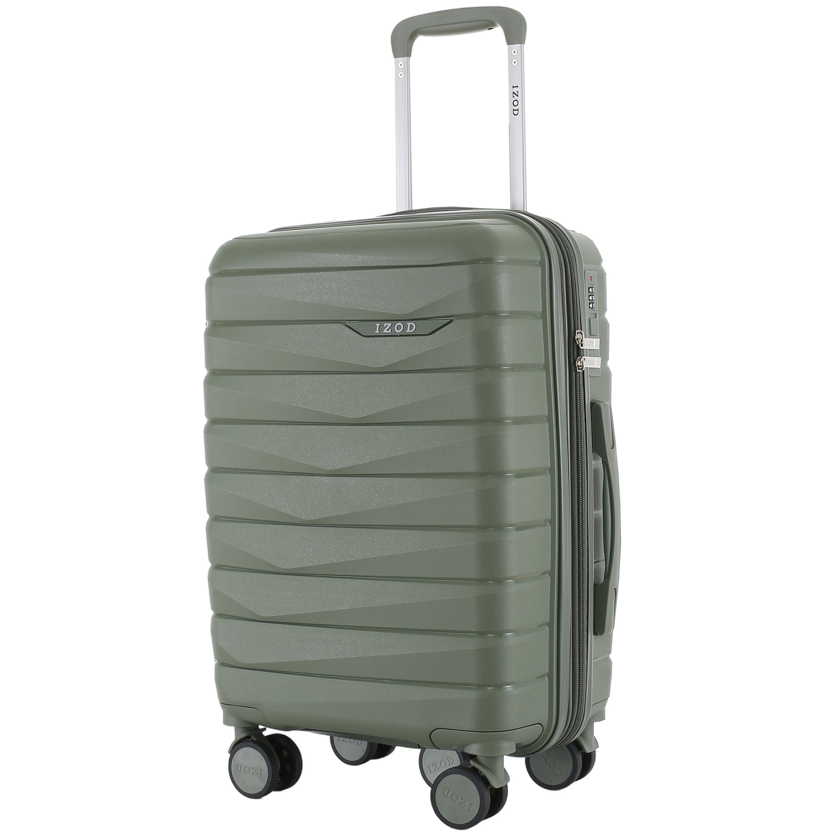 IZOD Soren 28 Inch Large Spinner Expandable Hardside Luggage