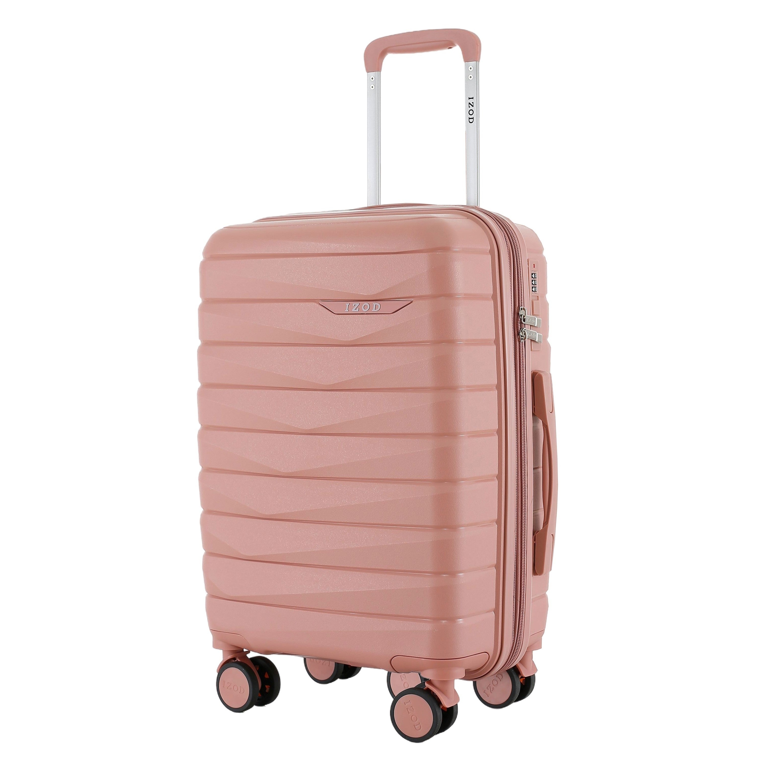 IZOD Soren 28 Inch Large Spinner Expandable Hardside Luggage
