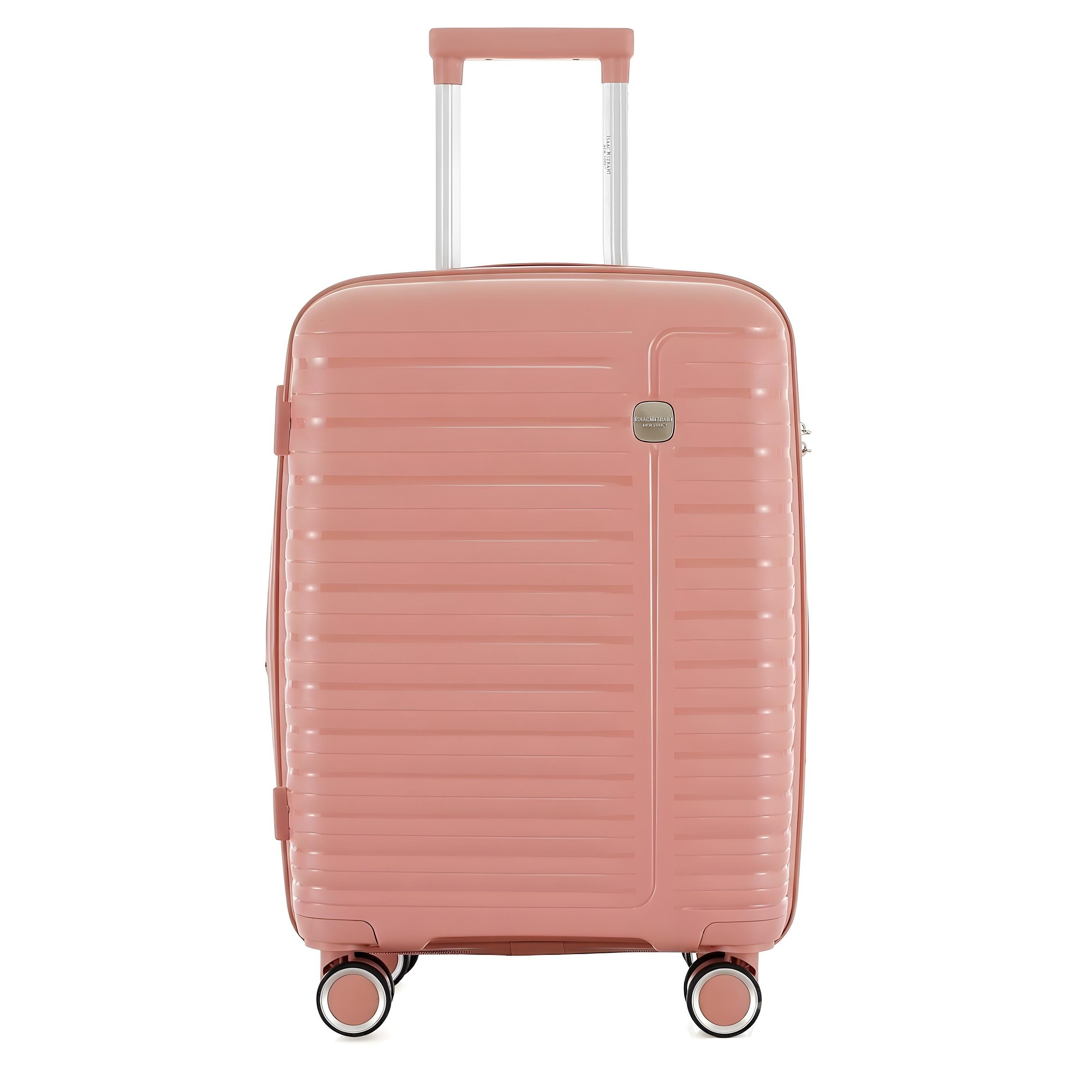 Isaac Mizrahi Arlo 28 Inch Large Spinner Expandable Hardside Luggage