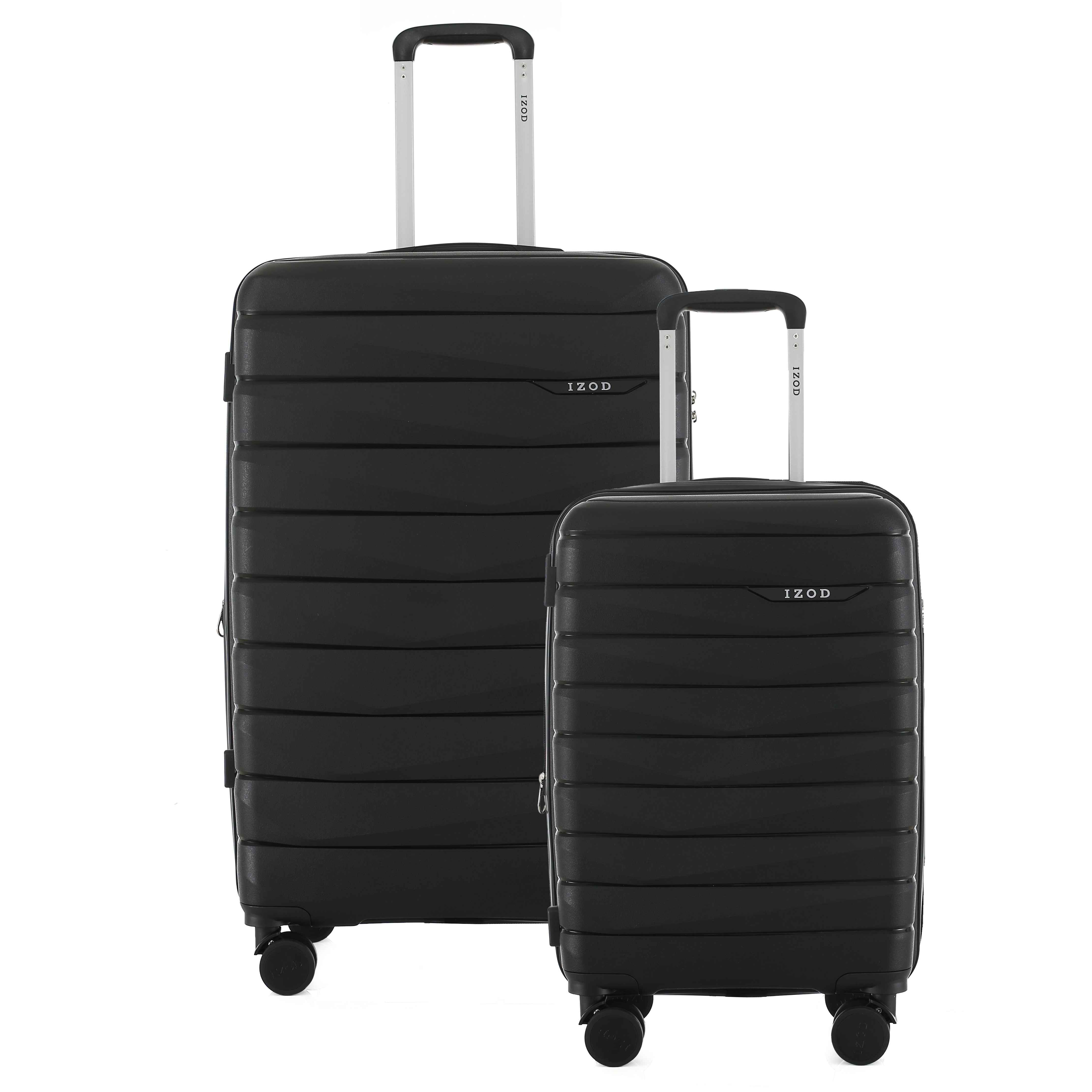IZOD Soren 2 Piece Hardside Expandable Luggage Set, 20-Inch Carry-On & 28-Inch Checked Luggage