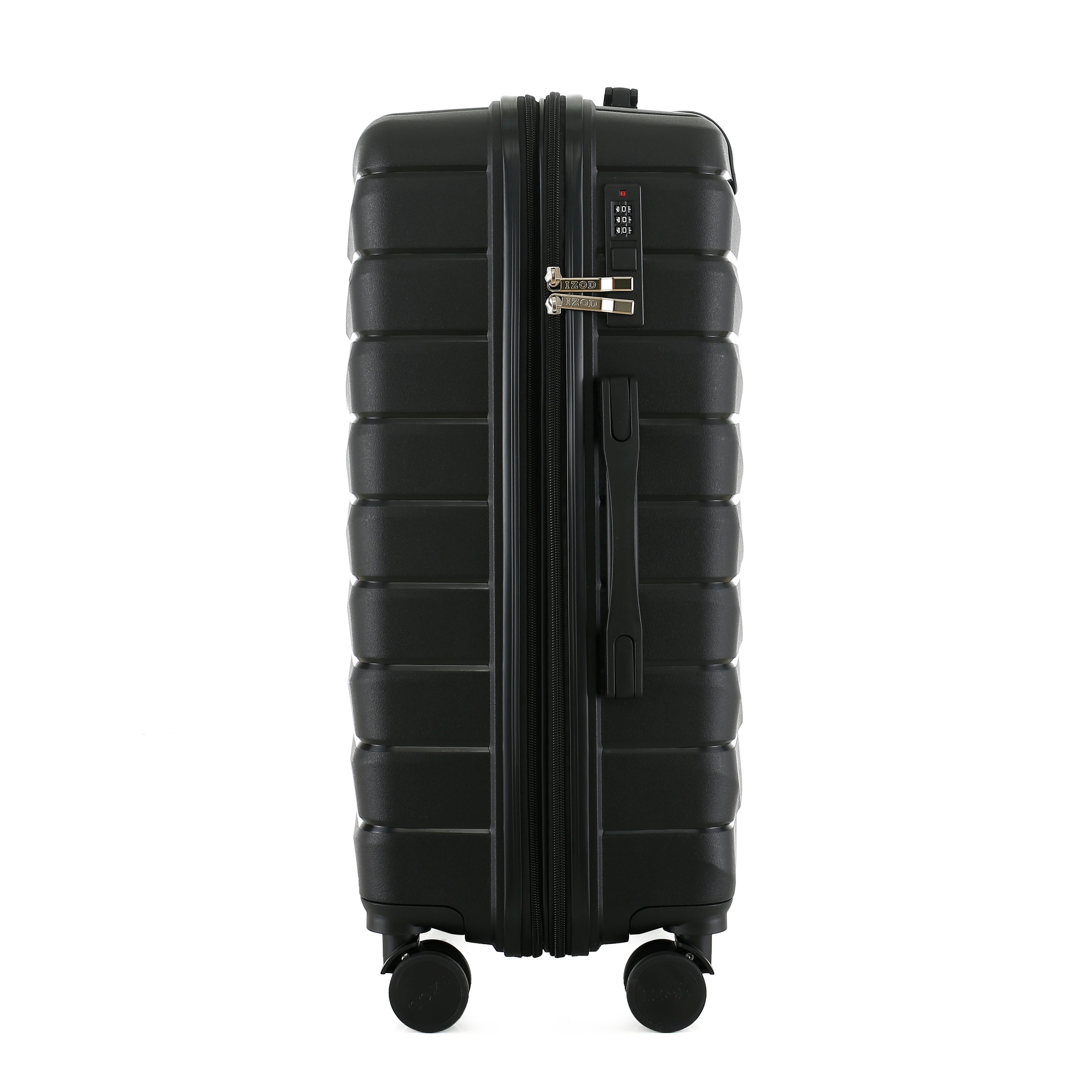 IZOD Soren 2 Piece Hardside Expandable Luggage Set, 20-Inch Carry-On & 28-Inch Checked Luggage