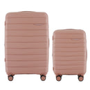 IZOD Soren 2 Piece Hardside Expandable Luggage Set, 20-Inch Carry-On & 28-Inch Checked Luggage