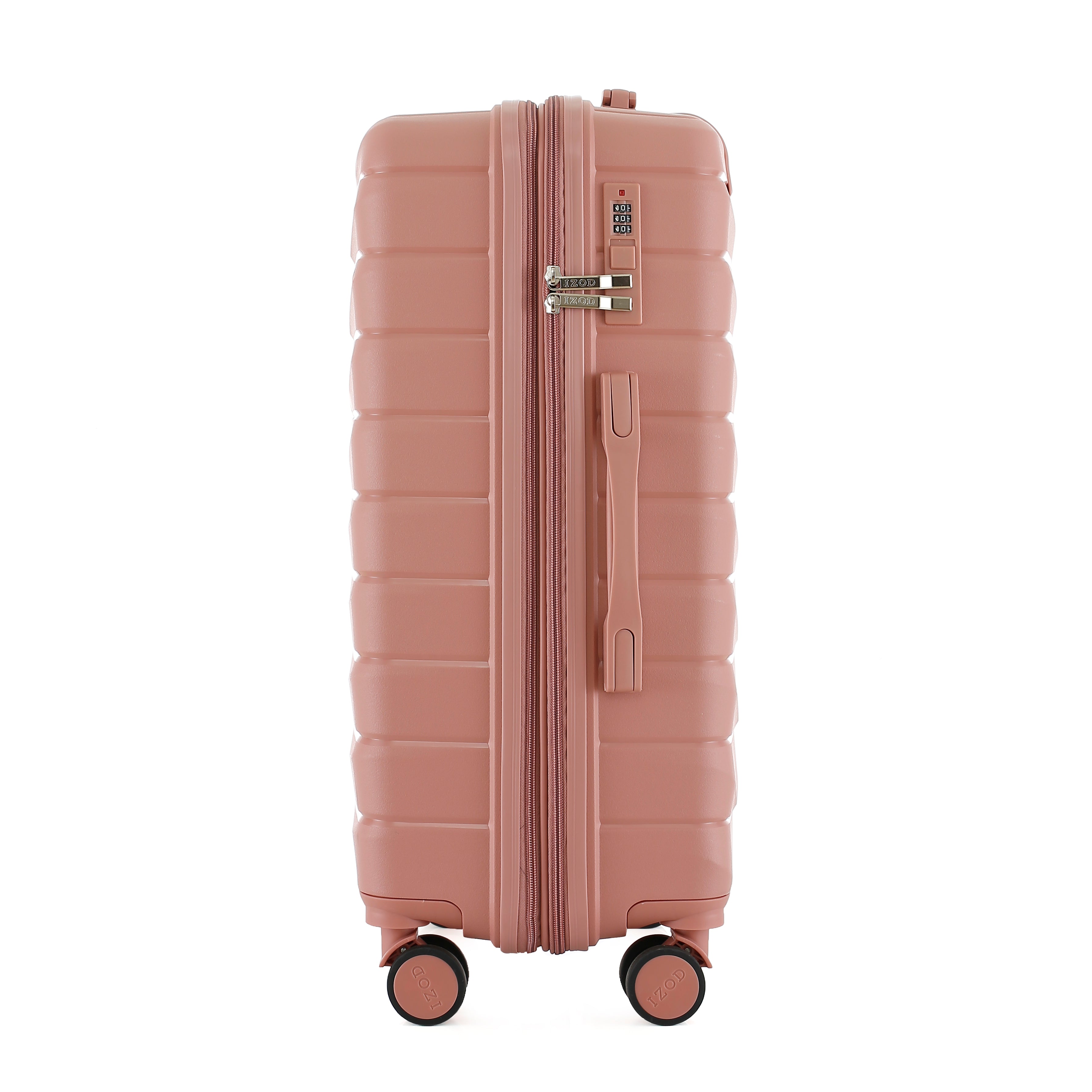 IZOD Soren 2 Piece Hardside Expandable Luggage Set, 20-Inch Carry-On & 28-Inch Checked Luggage