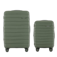 IZOD Soren 2 Piece Hardside Expandable Luggage Set, 20-Inch Carry-On & 28-Inch Checked Luggage