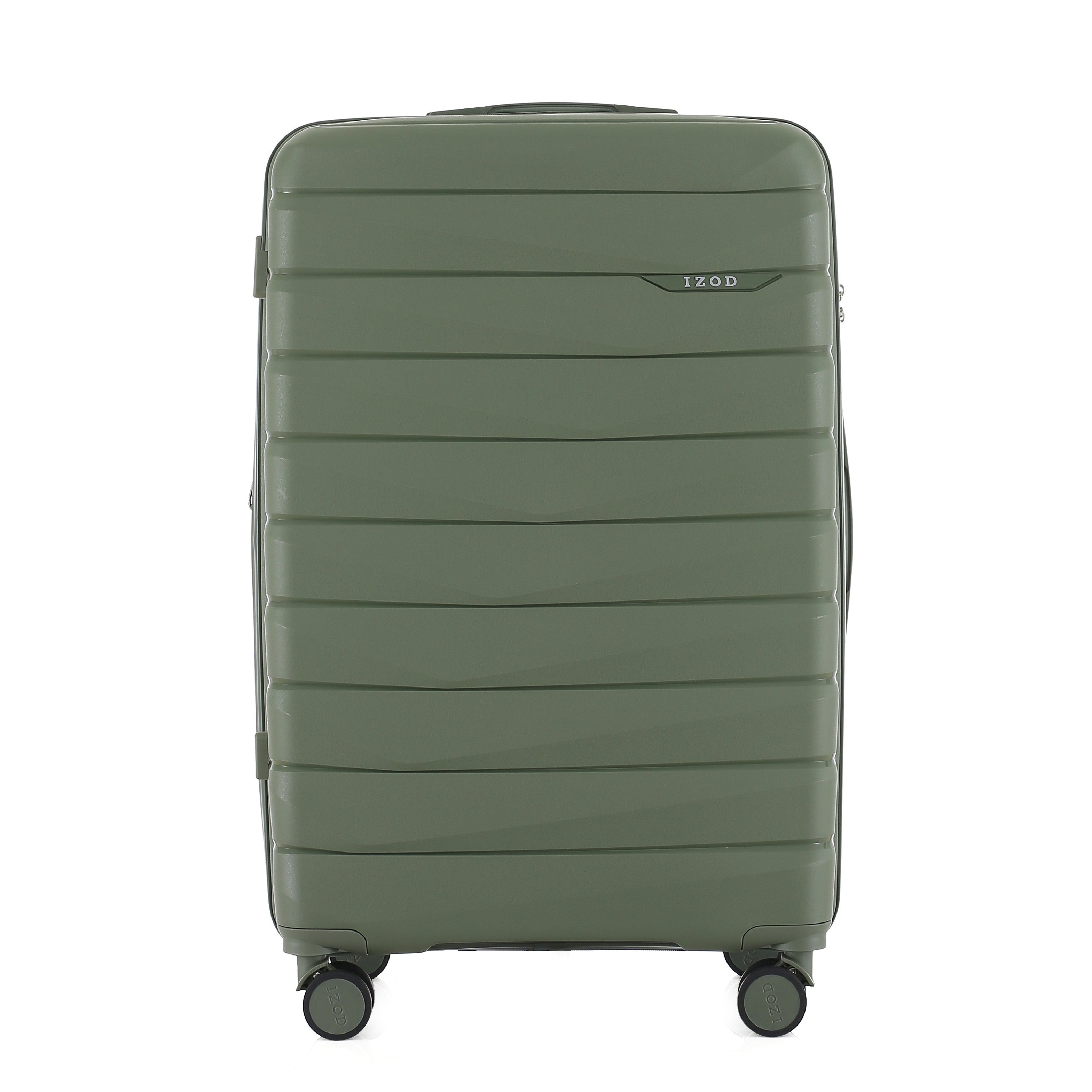 IZOD Soren 2 Piece Hardside Expandable Luggage Set, 20-Inch Carry-On & 28-Inch Checked Luggage