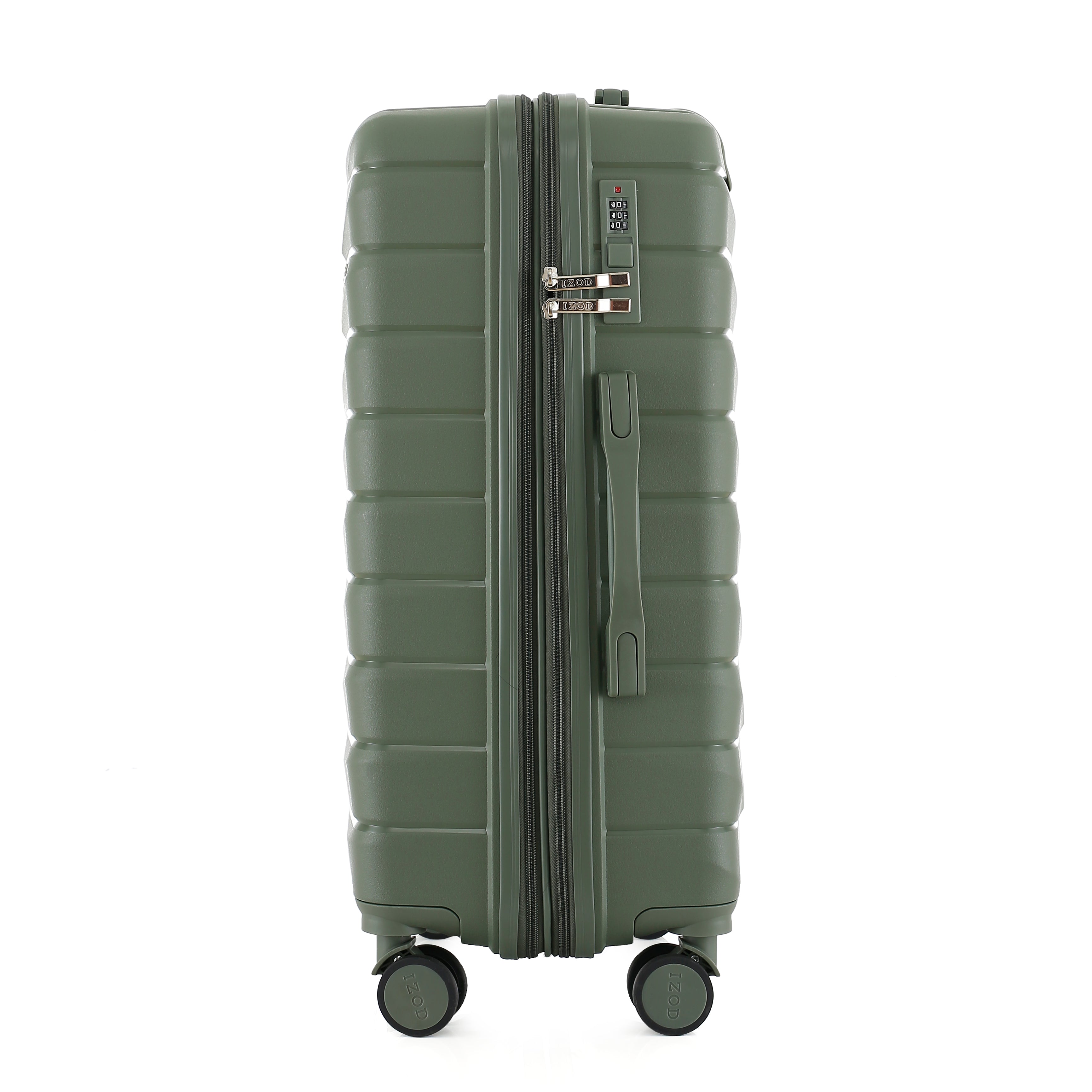 IZOD Soren 2 Piece Hardside Expandable Luggage Set, 20-Inch Carry-On & 28-Inch Checked Luggage