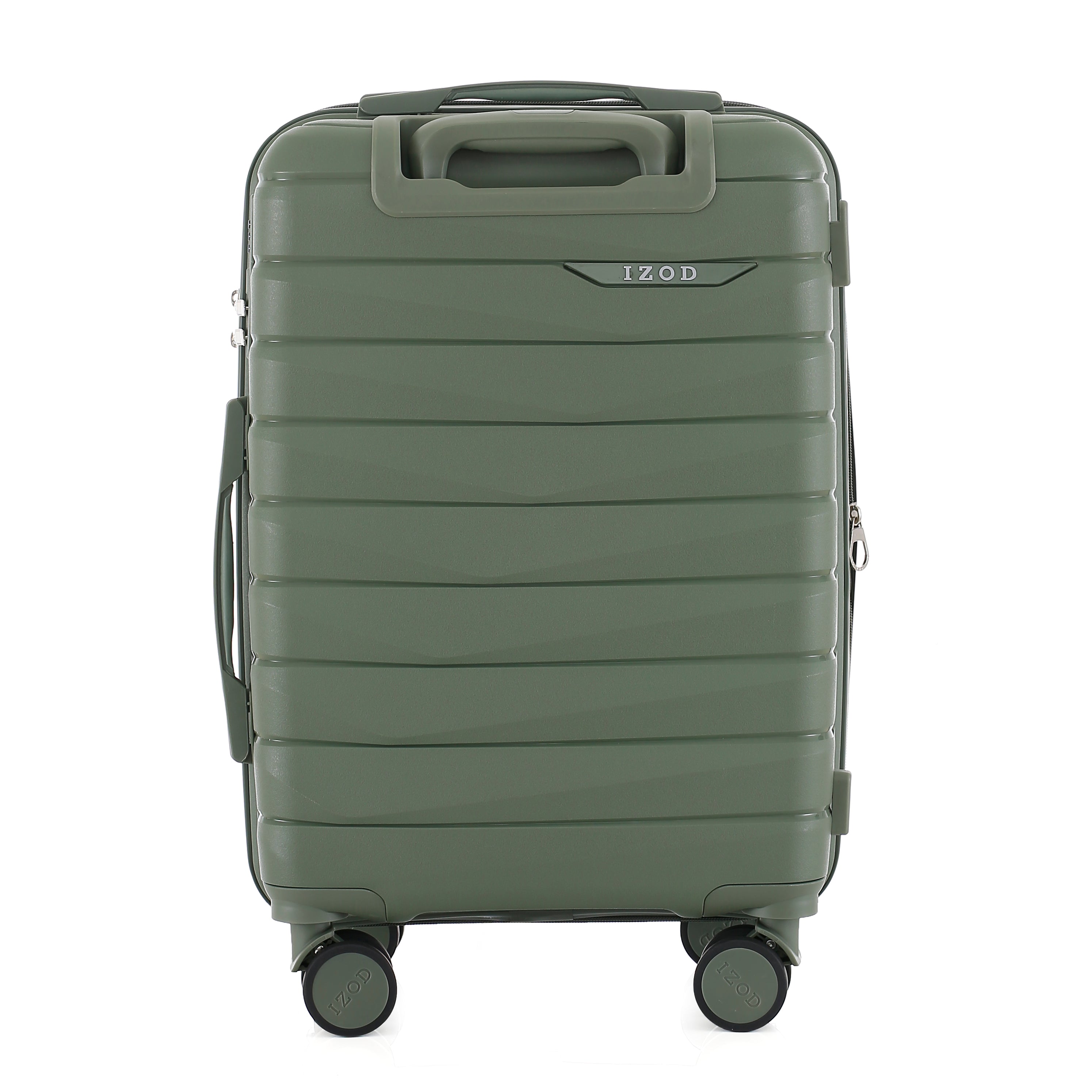 IZOD Soren 2 Piece Hardside Expandable Luggage Set, 20-Inch Carry-On & 28-Inch Checked Luggage