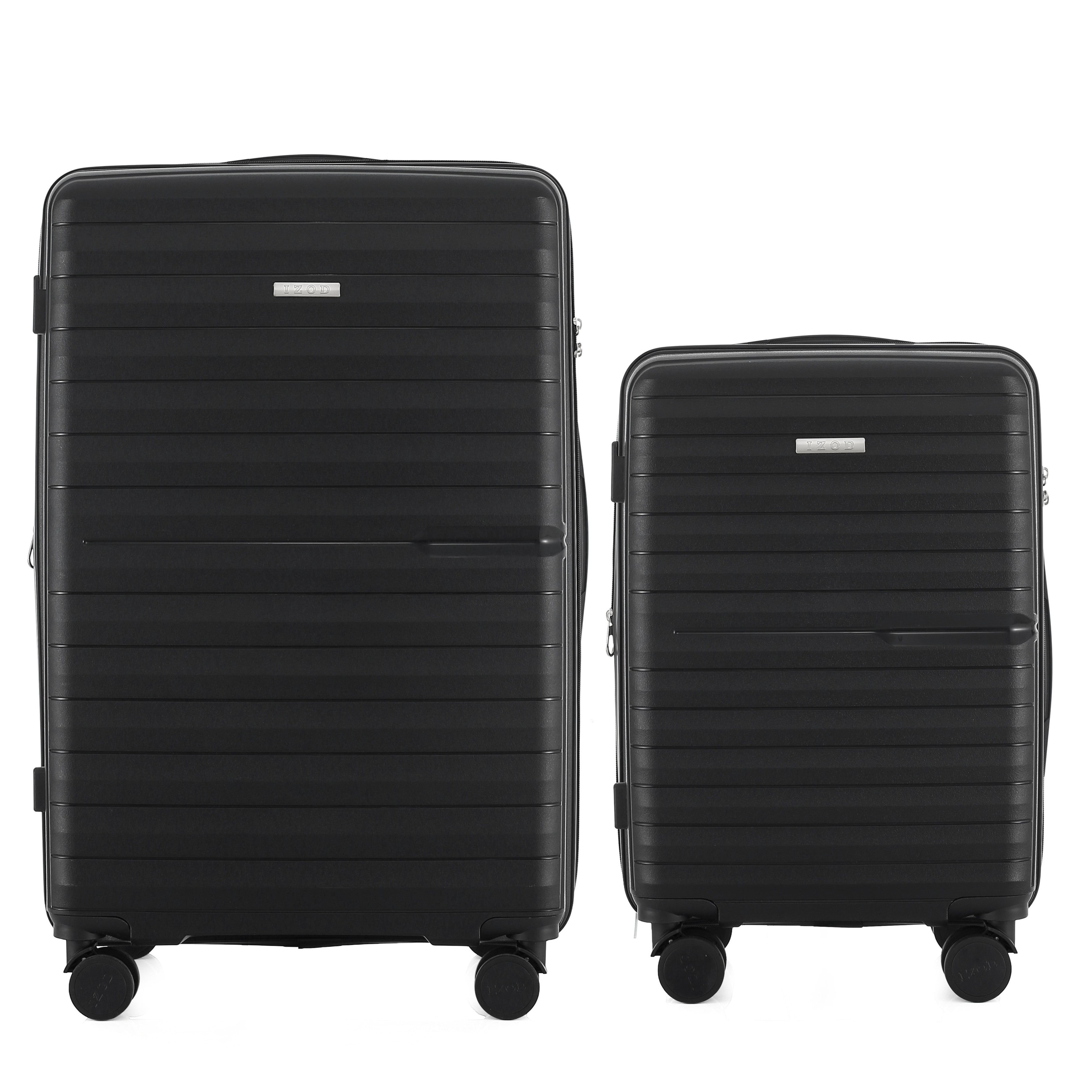 IZOD Marx 2 Piece Hardside Expandable Luggage Set, 20-Inch Carry-On & 28-Inch Checked Luggage
