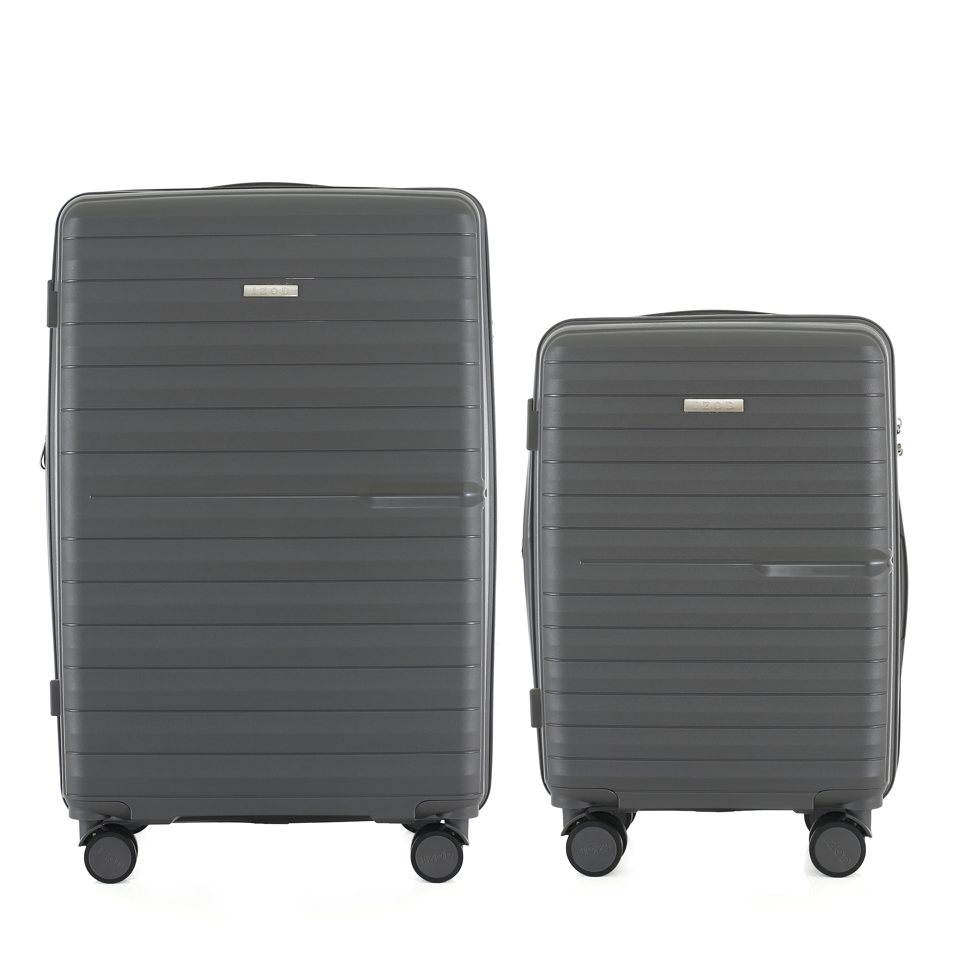 IZOD Marx 2 Piece Hardside Expandable Luggage Set, 20-Inch Carry-On & 28-Inch Checked Luggage