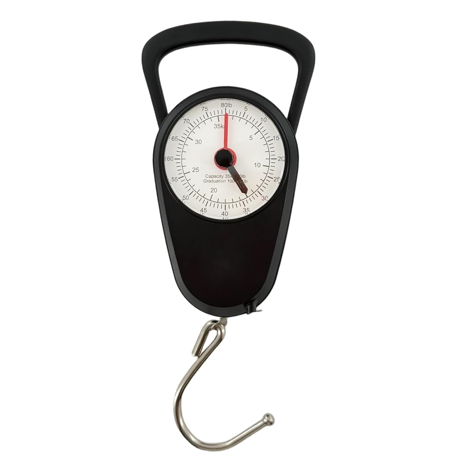 ELOR Handheld Luggage Scale with Built-in Tape Measure - Weight Up to 80 lbs.