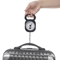 ELOR Travel Mechanical Chrome Luggage Scale - Weight Up to 75 lbs. / 34 kg