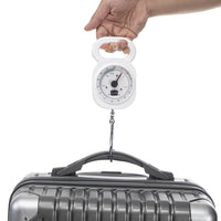 ELOR Travel Mechanical Chrome Luggage Scale - Weight Up to 75 lbs. / 34 kg