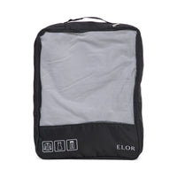ELOR Travel All-in-One 4 Piece Packing Cube Set with Laundry Bag