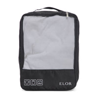 ELOR Travel All-in-One 4 Piece Packing Cube Set with Laundry Bag