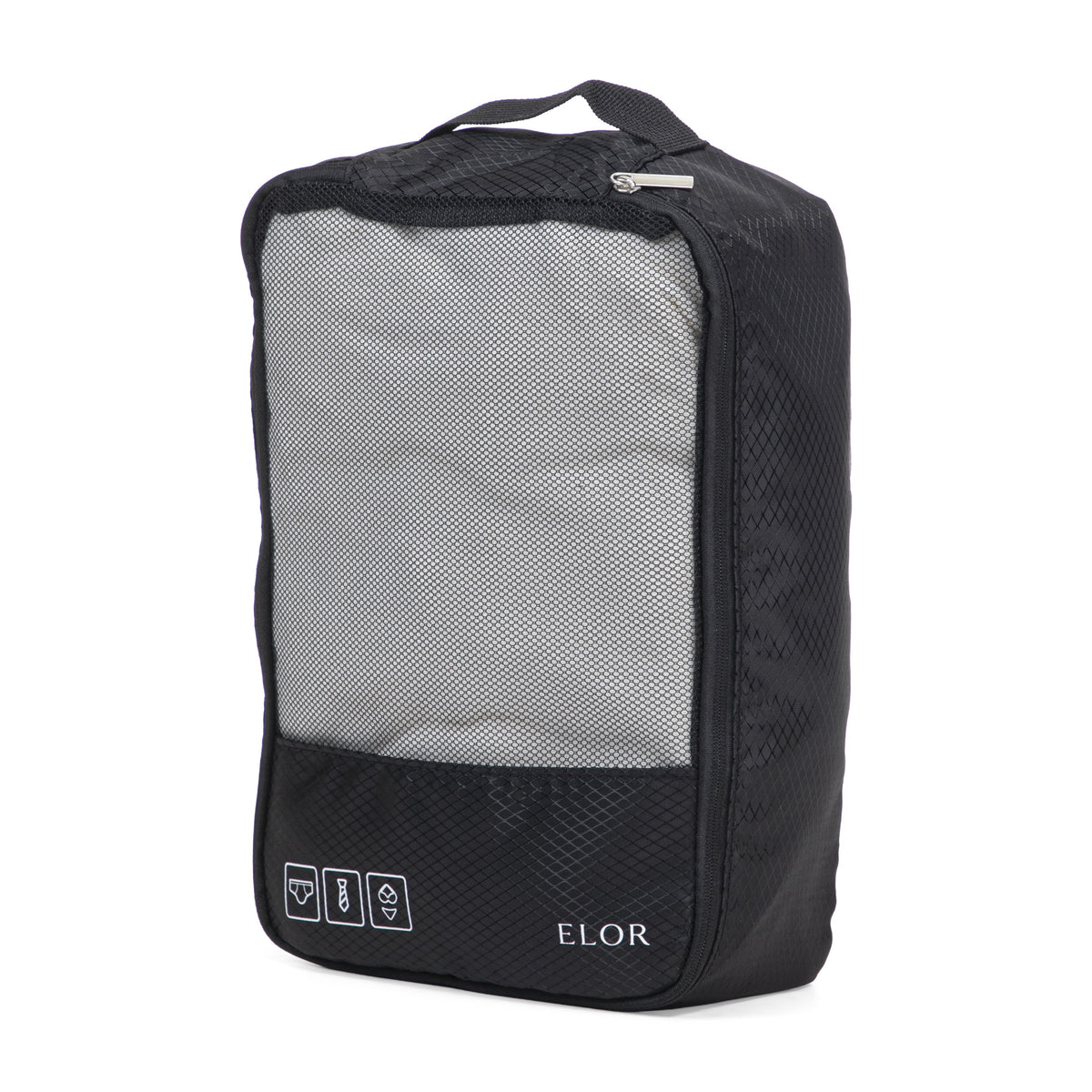 ELOR Travel All-in-One 4 Piece Packing Cube Set with Laundry Bag