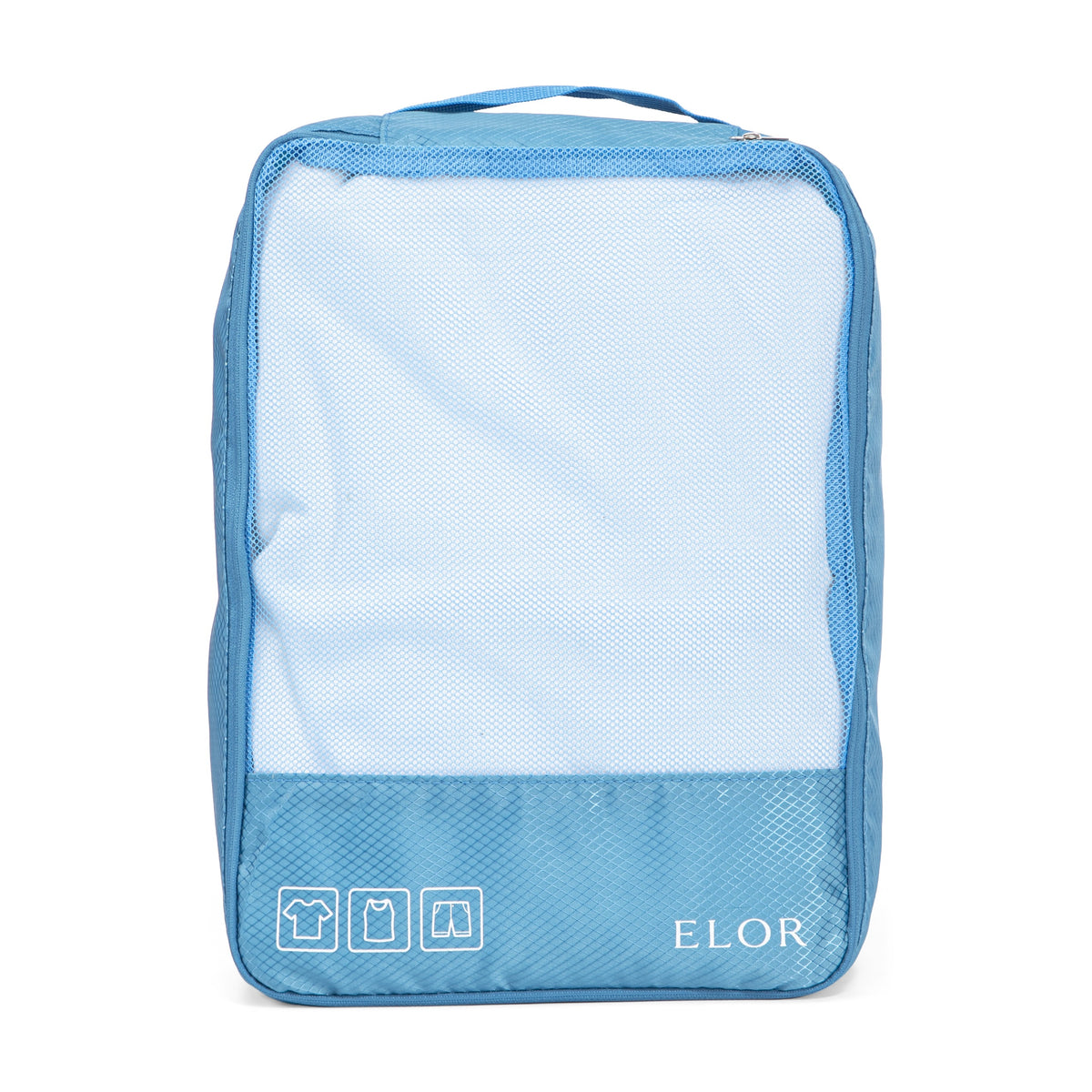 ELOR Travel All-in-One 4 Piece Packing Cube Set with Laundry Bag
