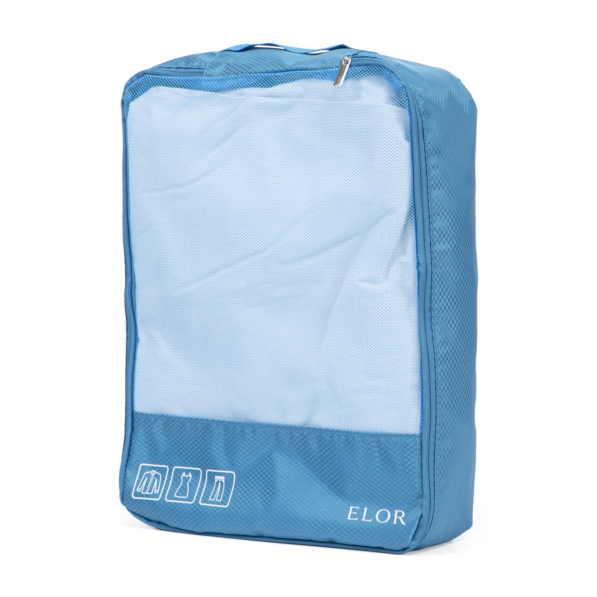 ELOR Travel All-in-One 4 Piece Packing Cube Set with Laundry Bag
